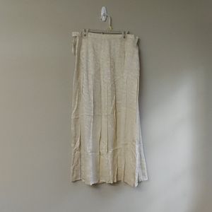 Cream Maxi Skirt - Lightweight Elegant Design